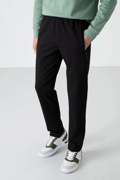 Tommy Life T06ER-84671 Siyah Erkek Alt Eşofman