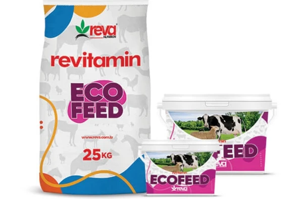 Hs Tarım Revitamin Eco Feed Büyük ve Küçükbaş Vitamin Mineral Premiksi 25 KG Kraft - 4
