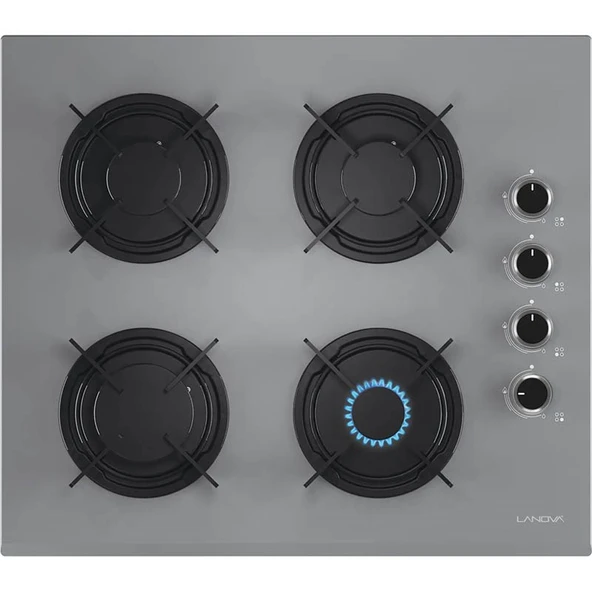 Lanova İtalyan 4406G01 - G16400-217 - 1018X52 Gri Cam Ankastre Set - 3