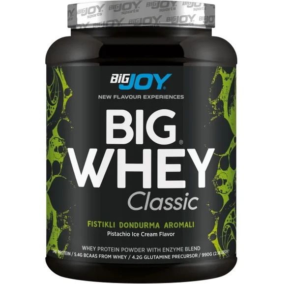 Bigjoy Sports BIGWHEY Whey Protein Classic  30 Servis Antep fıstıklı Dondurma Aroma