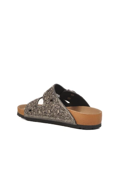 Pierre Cardin PC-7552  Ortopedik Kadın Taşlı Terlik - Resim 9