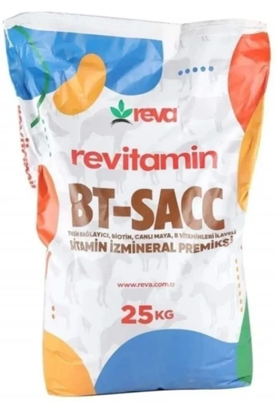 Hs Tarım Revitamin Bt-Sacc Canlı Maya Alaşımlı Hayvan Yem Katkısı 25 kg - Resim 2
