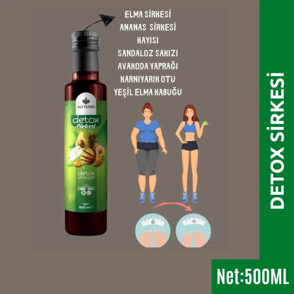 Detox Sirkesi 500 ml - 5