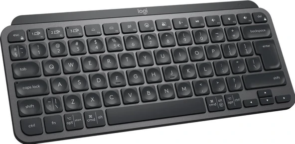 Logitech MX Keys Mini Kablosuz İngilizce Q Klavye Siyah