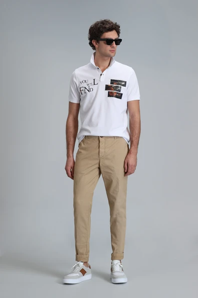 Lufian 111190313 Tom Smart Erkek Chino Pantolon Slim Fit Erkek Pantolon - 6