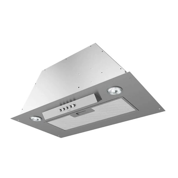 Lanova İtalyan 4406G01 - G17402-117 - 1018X52 5 Gözlü Gri Cam Ankastre Set - 4