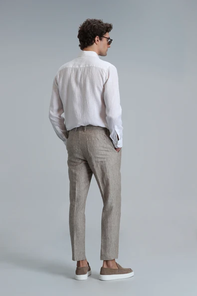 Lufian 111190329 Marıo Smart Erkek Chino Pantolon Tailored Fit Erkek Pantolon - 7