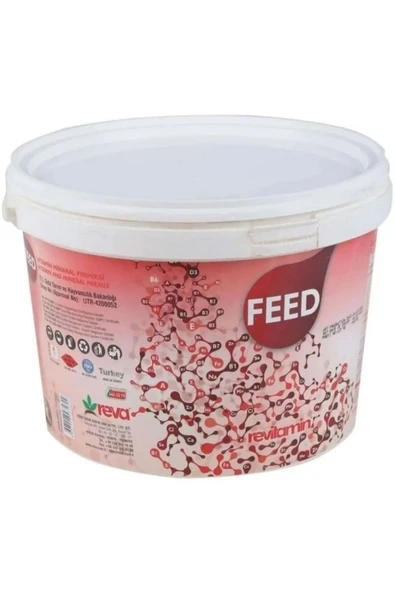 Hs Tarım Revitamin Feed Bağışıklık Sistemi Yem Katkı 10 kg Kova - 4