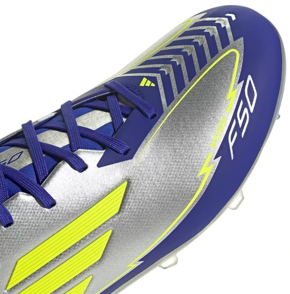 Adidas Messi F50 League Fg/Mg IH0918 Yarı Profesyonel Erkek Krampon - Resim 10