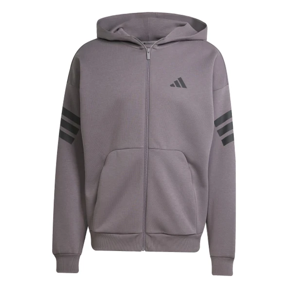 Adidas M FI 3S FZ Sweatshirt Jacket Erkek Eşofman Üstü - 6