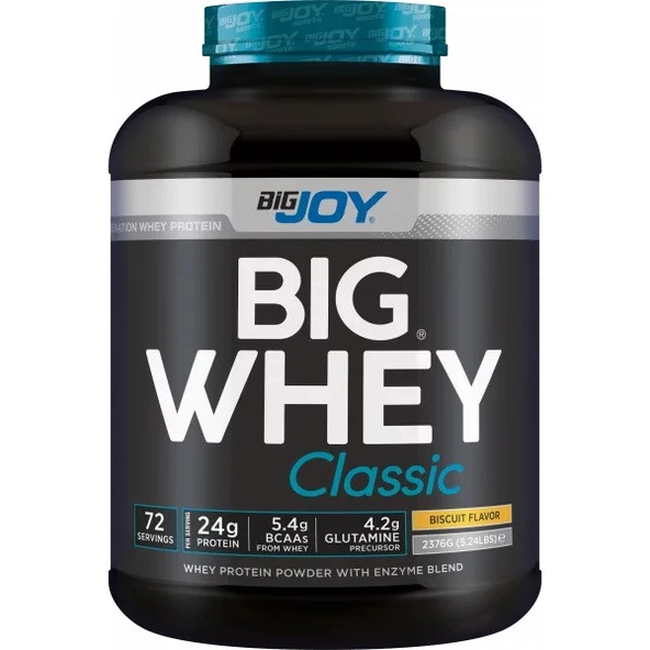 Bigjoy Sports BIGWHEY Whey Protein Classic Bisküvi 2376g 72 Servis