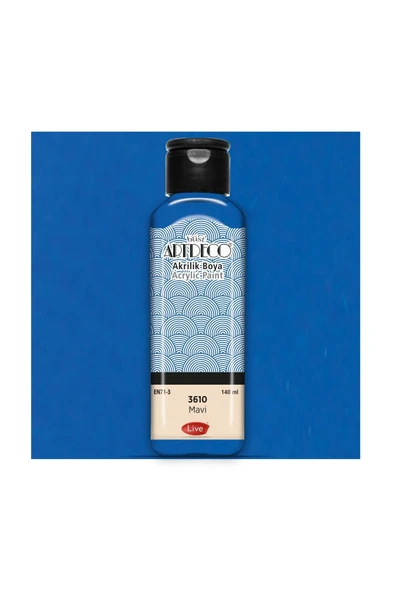 Artdeco Akrilik Boya 140ml Mavi 3610 ürün görseli
