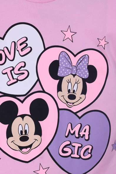 Yıldız Baskılı Kız Çocuk T-Shirt Şort Takım 3/6 yaş - 2