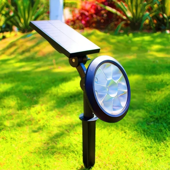 Orpemo Maxled MX-9010 18W LED Solar Kazıklı Bahçe Çim Armatürü - Resim 5