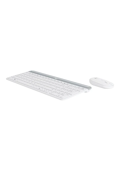Logitech MK470 Kablosuz İnce İngilizce Q Klavye + Mouse Seti - 3