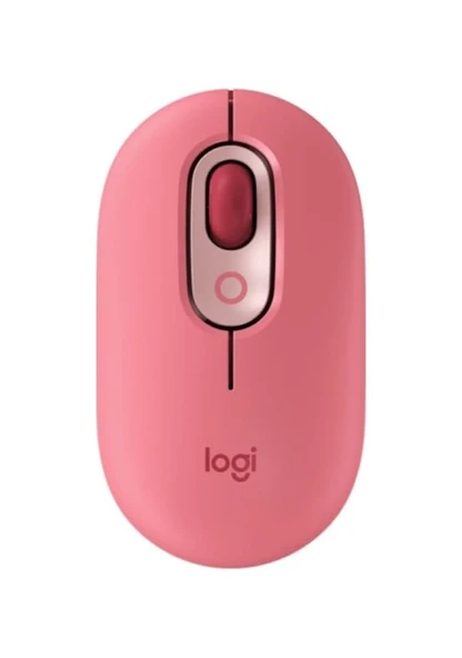 Logitech POP Kablosuz Optik Mouse Pembe