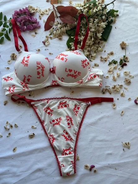 LOVE SECRET, Ayarlanabilir, Dolgulu ve Rahat iç çamaşır takımı - 5