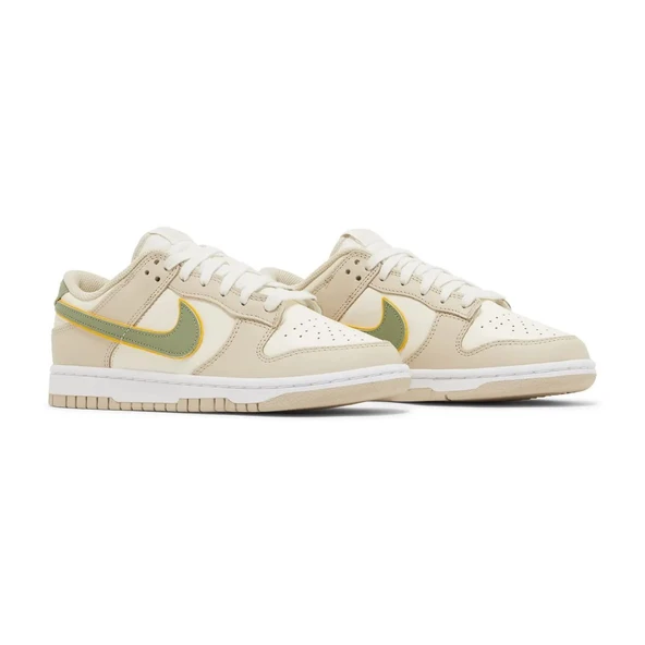 Dunk Low Pale Ivory Oil Green - Resim 3