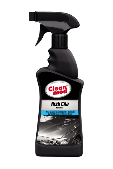 Cleanmod Hızlı Cila Bakım Koruma Araç İçi ve Dışı ve Motor Temizleyici 2 Li Set 500 Ml - 2