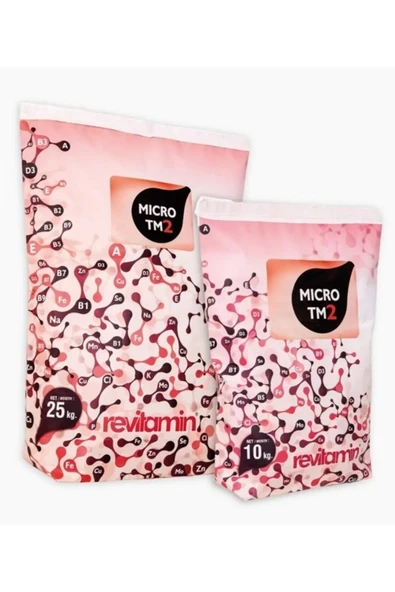 Hs Tarım Revitamin Micro-Tm2 Mineral İçerikli Yem Katkı Maddesi 10 KG Kova - 4