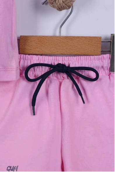 Karekter Baskılı Kız Çocuk Şortlu Takım 3/6 yaş - 3