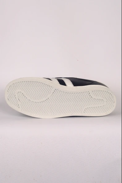 Walkway Star Cool Siyah Sünger Tavan Bağcıklı Kadın Günlük Ayakkabı - 4