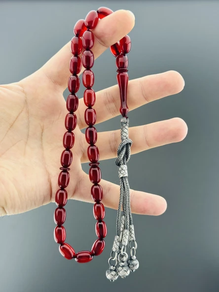 13,6 GR 1000 AYAR GÜMÜŞ KAZAS SIKMA KEHRİBAR KAPSÜL KESİM 8,50X13