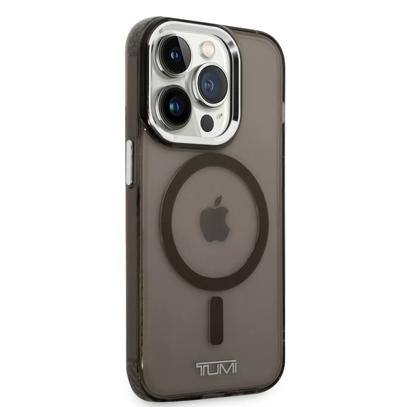 TUMI iPhone 14 Pro Kılıf TUMI M-safe Şarj Özellikli Airbag Tasarımlı Kapak - Resim 3