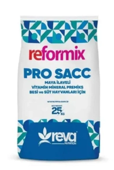 Hs Tarım Reformix Pro Sacc Hayvan Süt-Vitamin-Mineral Takviyesi 25 KG Kraft