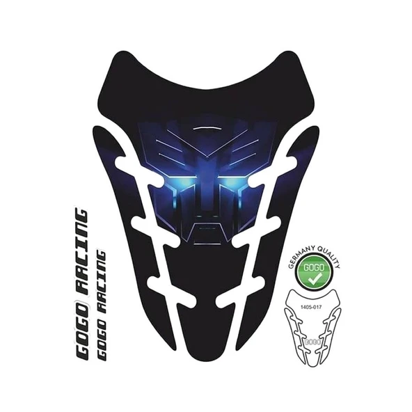 Universal Motosiklet Tank Pad 017 ürün görseli 1