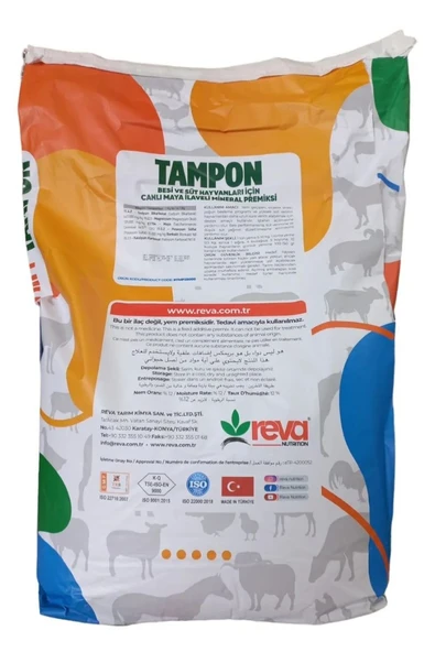 Hs Tarım Revitamin Tampon - Verim Arttırıcı Hayvan Yem Katkı 25 kg Kraft - 3