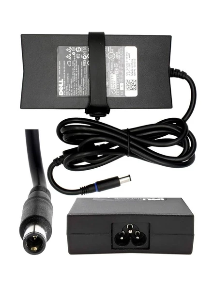 Dell Orjinal Dell 130W 19.5V 6.7A Pa-4e DA130PE1-00 LA130PM121 Notebook Ac Adapter 2.EL KULLANILMIŞ - Resim 4
