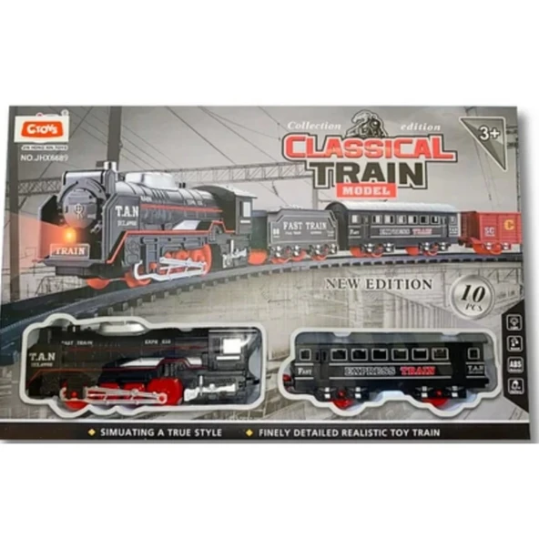 Nessiworld Işıklı Sesli Tren Seti 10 Parça