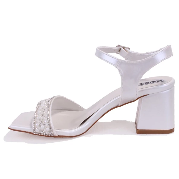 Dagoster DZA07-3371040 Sedef Klasik Topuklu Kadın Ayakkabı - 3