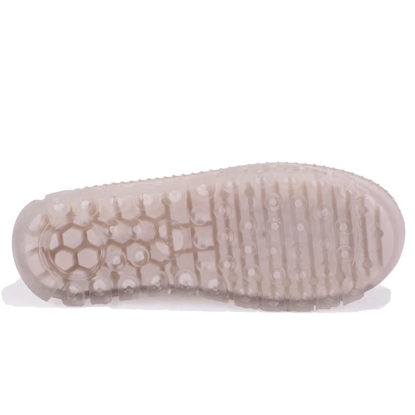 Dagoster DZA07-63114 Bej Ortopedik Günlük Deri Kadın Ayakkabı - 4