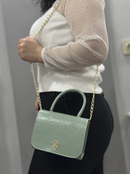 Mint cilt krash çanta - 5