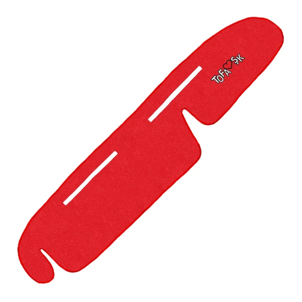 Tofaş Şahin Doğan Kartal Yüksek Ön Göğüs Kırmızı Torpido Halısı - Resim 2