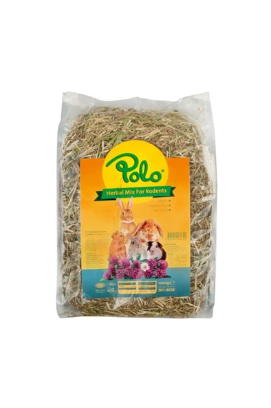 Polo Herbal Mix Yüksek Lifli Kemirgen Otu 1 Kg
