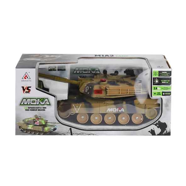 Nessiworld 2033-T Kumandalı Sesli Şarjlı Büyük Boy Tank -Karsan