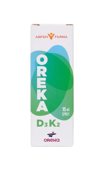 Oreka D3K2 Vitamin D3K2 Sprey 15ml
