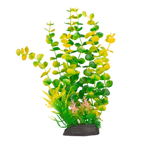 Netx Plastik Bitki 28cm C-1159 Tekli  Akvaryum  Dekoru