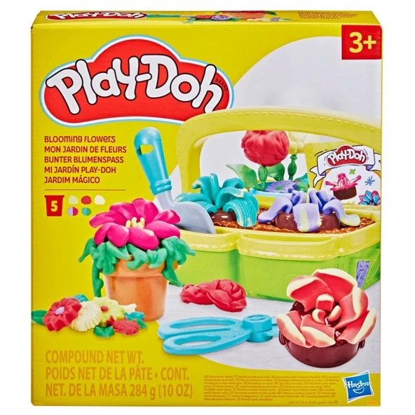 Play-Doh Renkli Çiçekler Botanik Seti ile Doğayı Keşfeden Yaratıcı Aktiviteler - Resim 2