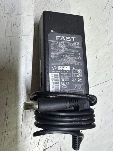 FAST HP AC Adapter Compaq PPP014S 324816-003 325112-001 18.5V 4.9A 90W 2.EL KULLANILMIŞ ürün görseli 1