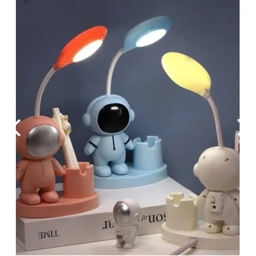 LED Astronot Masa Lambası Ve Kalemlik - 1
