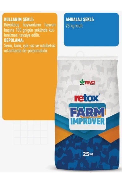 Hs Tarım Retox Farm Improver 25 Kg - Resim 5