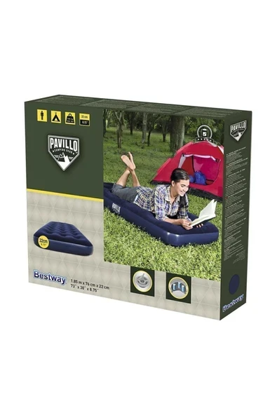 BESTWAY Pavillo 185cmx76cmx22cm Şişme Yatak - 2