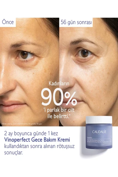 Caudalie Vinoperfect Leke Karşıtı Glikolik Gece Bakım Kremi 50 ml - Resim 4