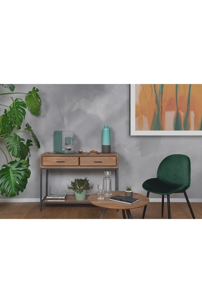 Smeg 50'S Style BCC02 Emerald Green Espresso Otomatik Kahve Makinesi Special Edition - 10