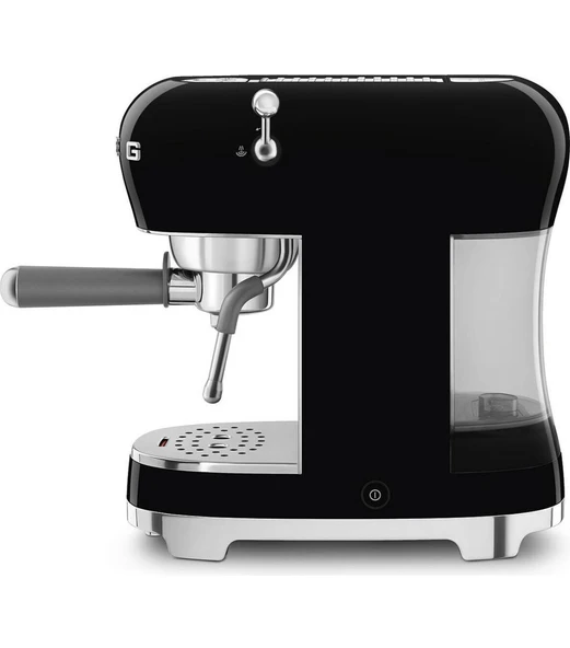 Smeg ECF02BLEU Siyah Espresso Kahve Makinesi - Resim 3