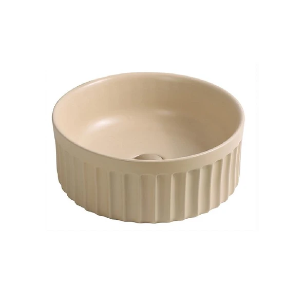 LENA TEZGAHÜSTÜ LAVABO EY-4715MK (BEJ) ürün görseli